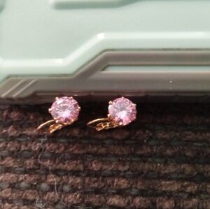 Swarovski  Crystal Pink Stud Earrings